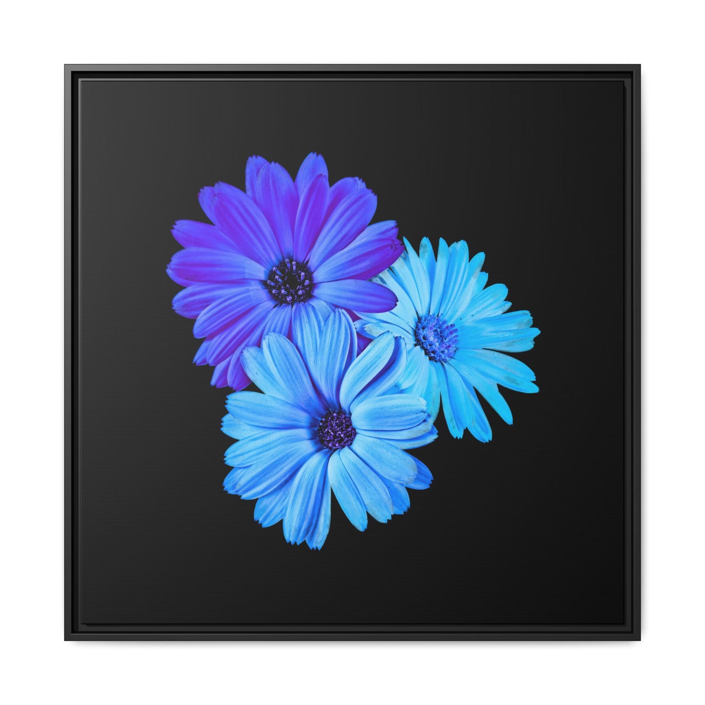 Collection Signature "FLORAL Numéro 2" sur Toile encadrée avec caisse américaine