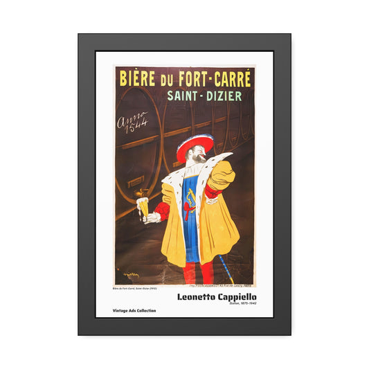 Bière du Fort-Carré, Saint-Dizier (1912) by Leonetto Cappiello / Affiche Encadrée Série Vintage Ads Collection