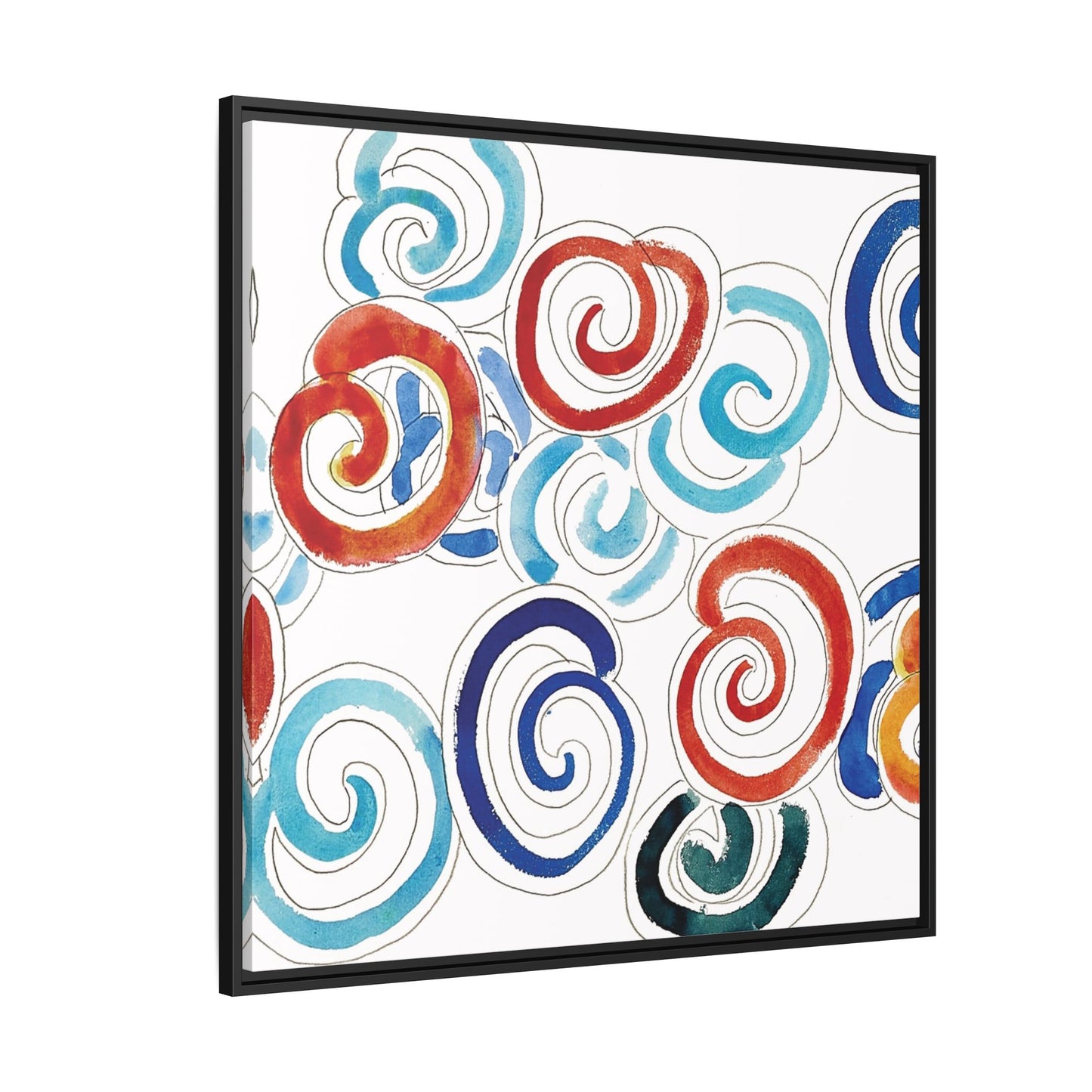 Escargots (1953) by Henri Matisse / Toile encadrée sur caisse américaine