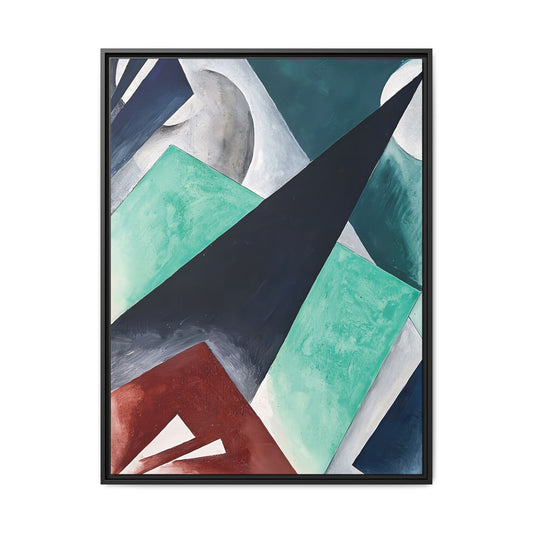Painterly Architectonic (1918) by Lyubov Popova / Toile encadrée sur caisse américaine