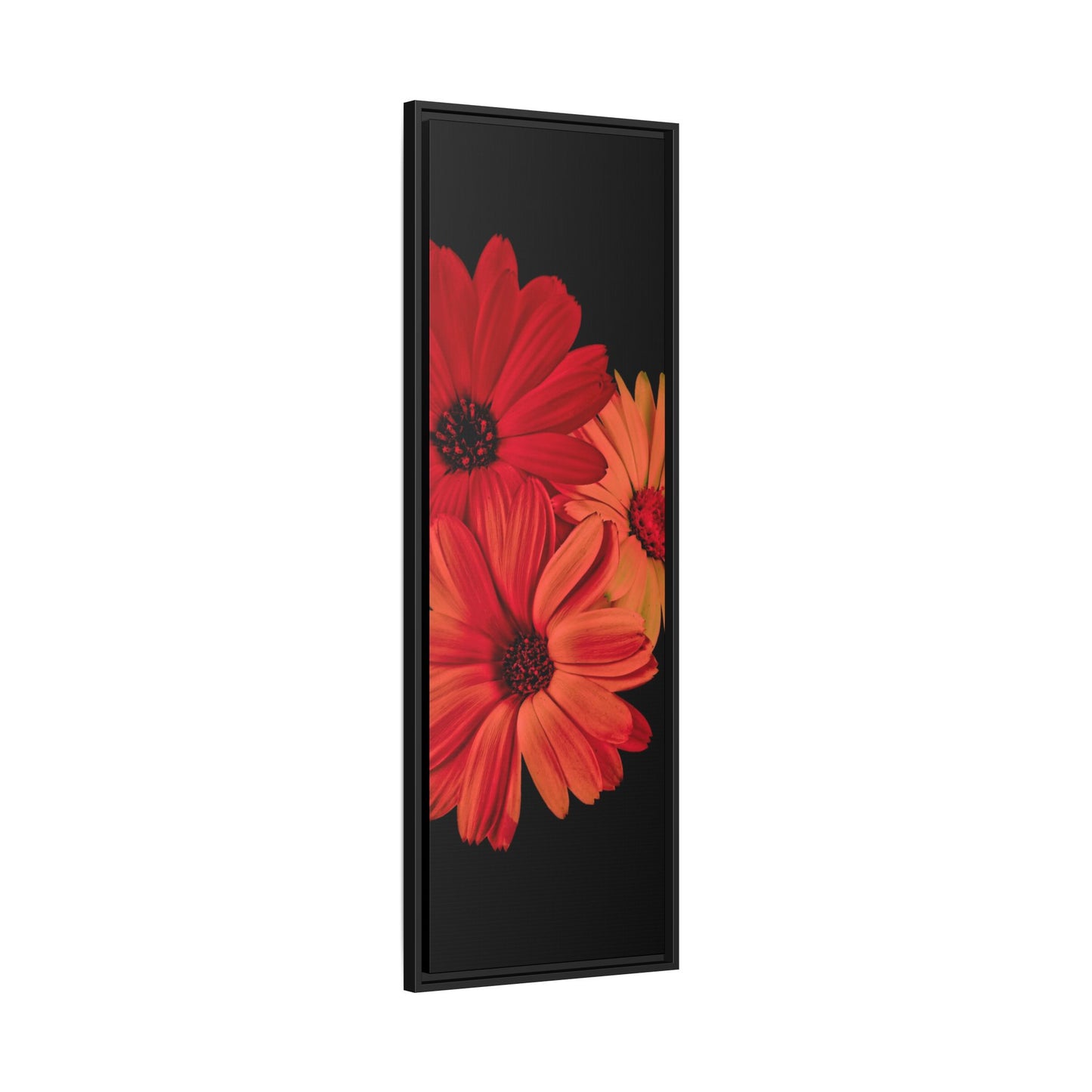 Collection Signature "FLORAL Numéro 1" sur Toile encadrée avec caisse américaine