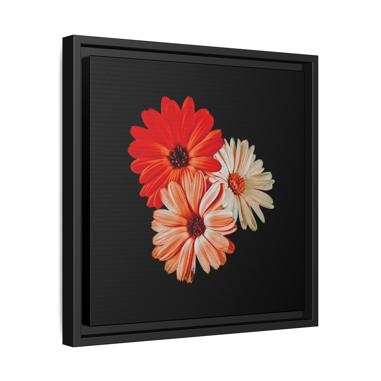 Collection Signature "FLORAL Numéro 7" sur Toile encadrée avec caisse américaine
