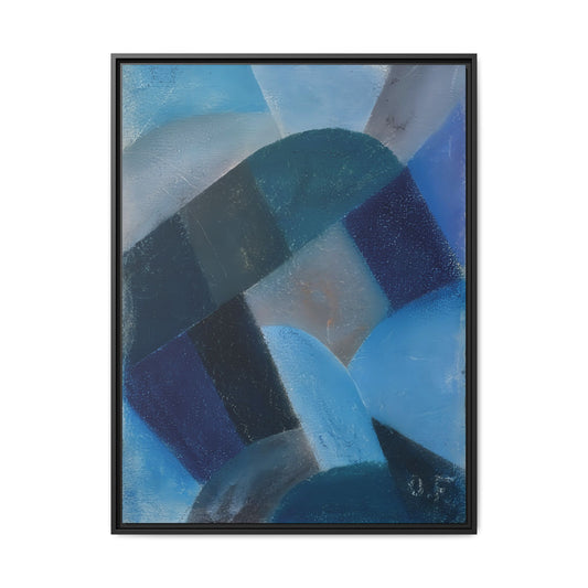 No Title by Otto Freundlich / Toile encadrée sur caisse américaine