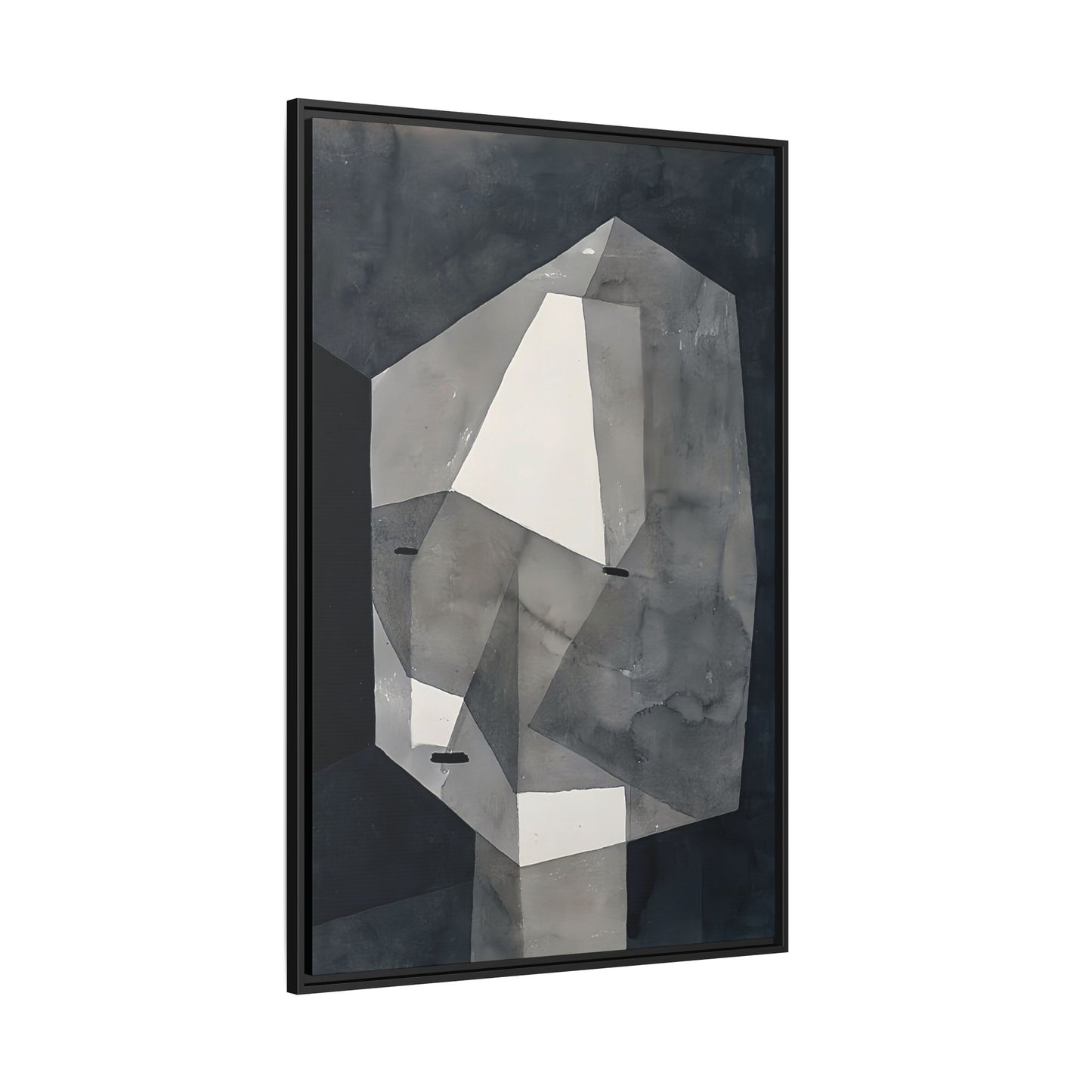 Rough-Cut Head (1935) by Paul Klee / Toile encadrée sur caisse américaine