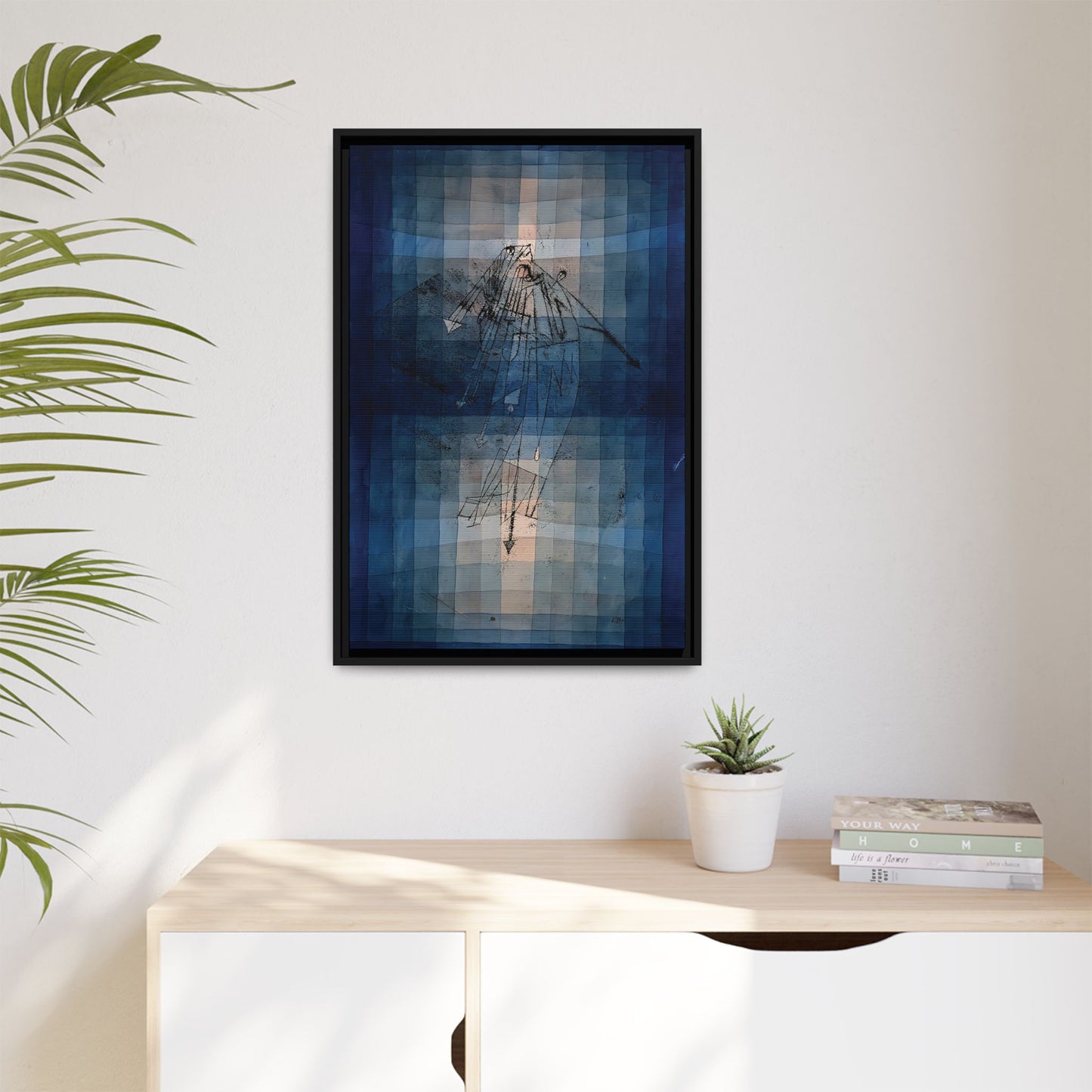 Dance of Moth (1923) by Paul Klee / Toile encadrée sur caisse américaine