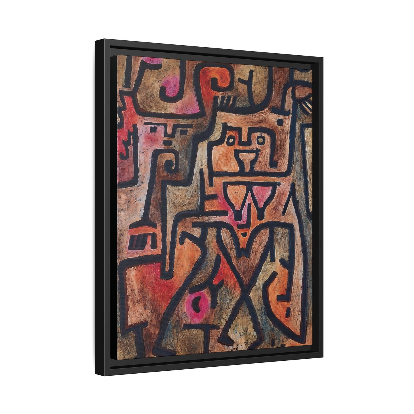 Forest Witches (1938) by Paul Klee / Toile encadrée sur caisse américaine
