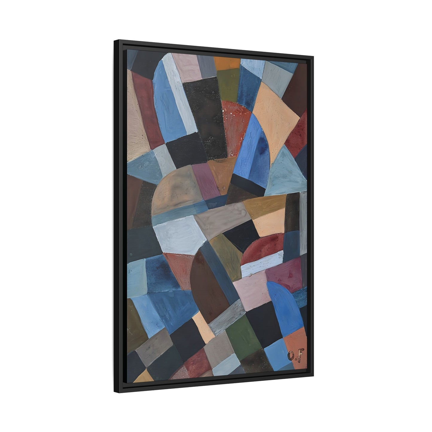 Composition by Otto Freundlich / Toile encadrée sur caisse américaine
