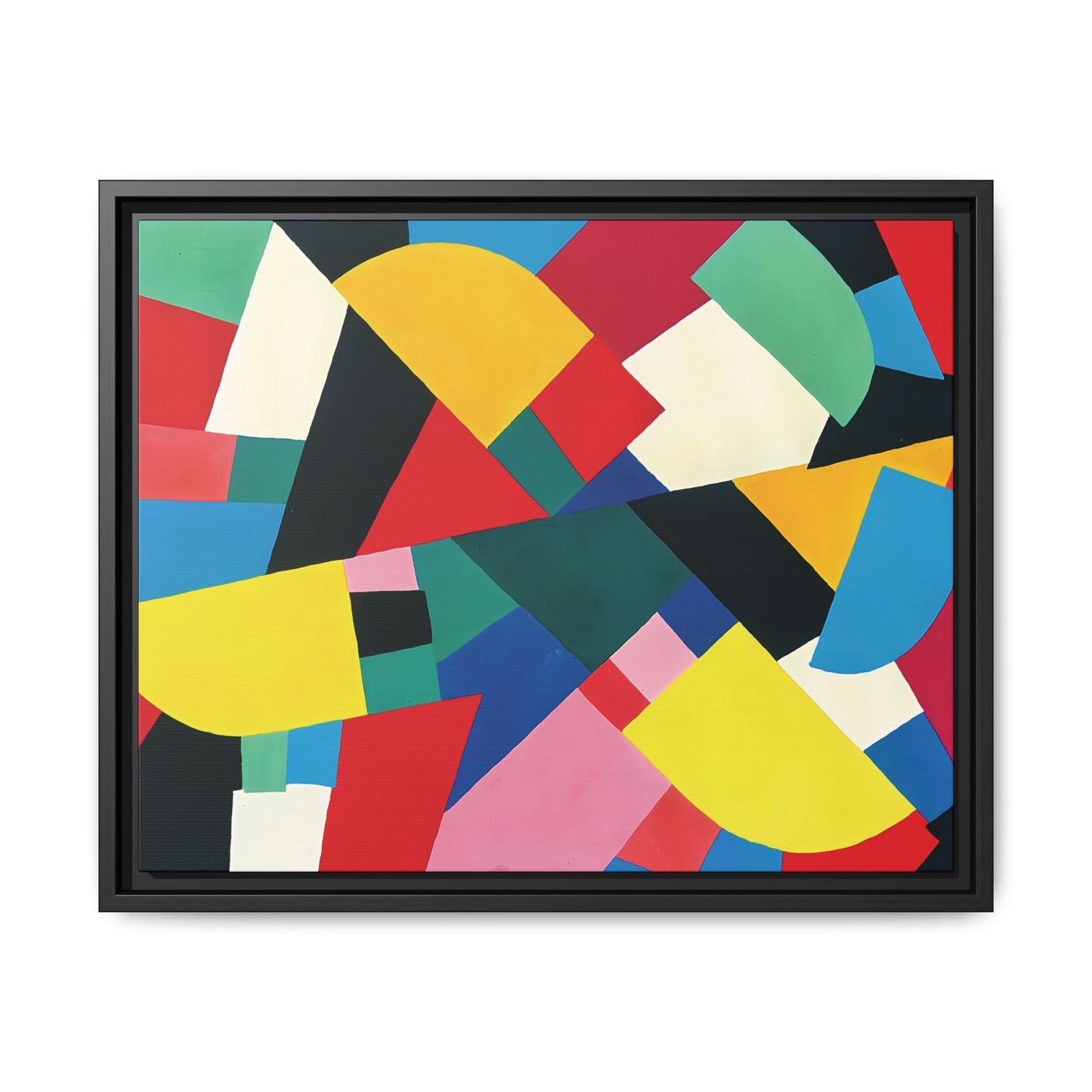 No Title (1936) by Otto Freundlich / Toile encadrée sur caisse américaine