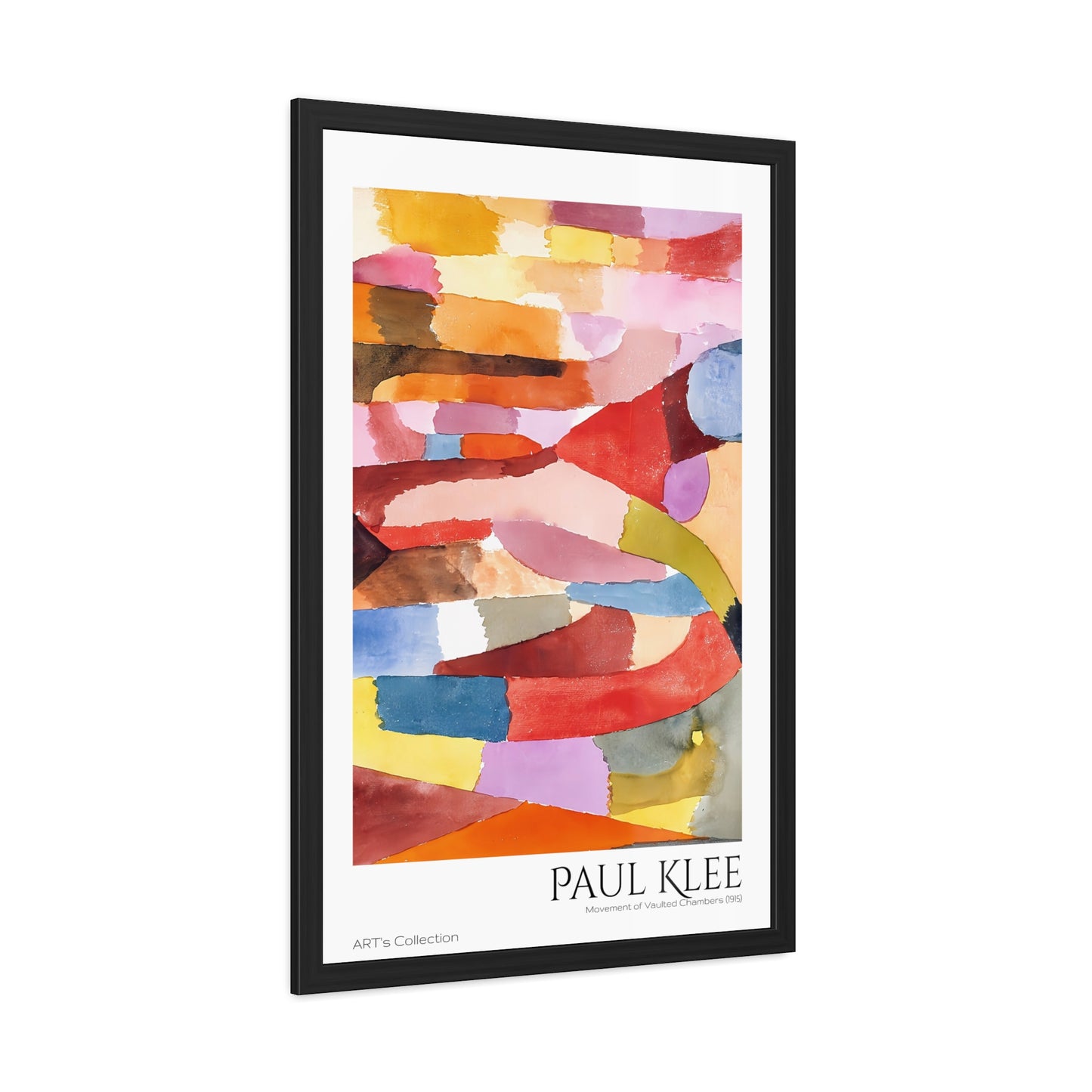 Movement of Vaulted Chambers (1915) by Paul Klee / Affiche Encadrée série ART's Collection