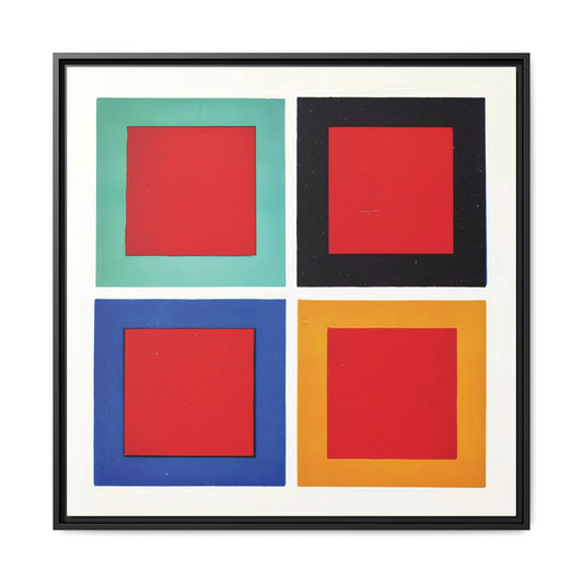 Modification of Tone and Hue of a Colour - Different Colours (1912) by James Ward / Toile encadrée sur caisse américaine