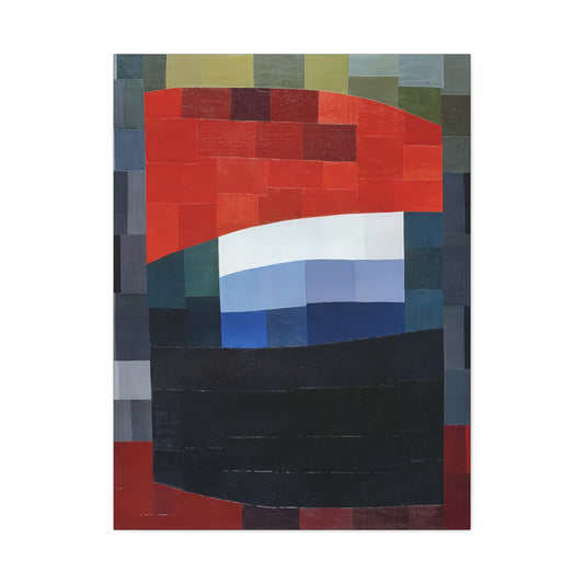 My Sky is Red (1933) by Otto Freundlich / Reproduction Fine Art sur Toile / Epaisseur 3,2cm - 1'25 po