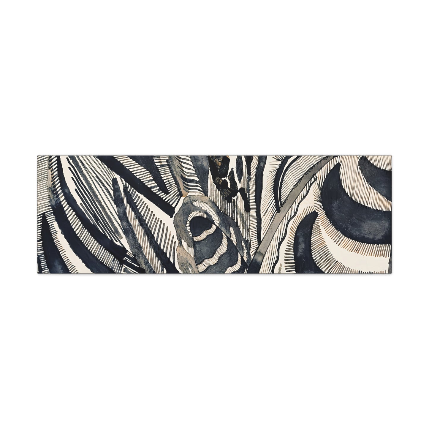 Landschaft (1918) by Otto Freundlich / Reproduction Fine Art sur Toile / Epaisseur 3.2 cm - 1.25 inch