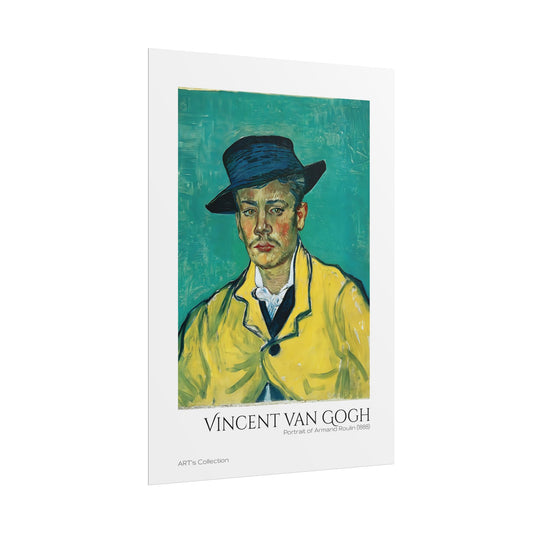 Portrait of Armand Roulin (1888) by Vincent van Gogh / Affiche imprimée - Série ART's Collection