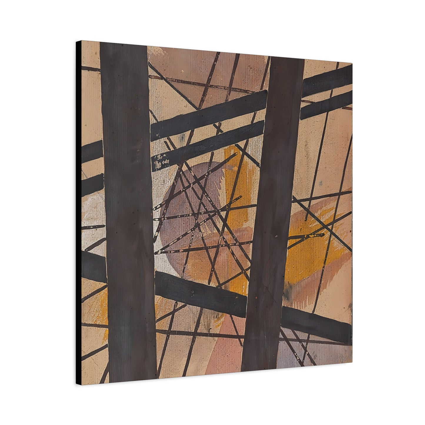 Raum-Kraft Komposition (1921-22) by Lyubov Popova / Reproduction Fine Art sur Toile / Epaisseur 3.2 cm - 1.25 inch