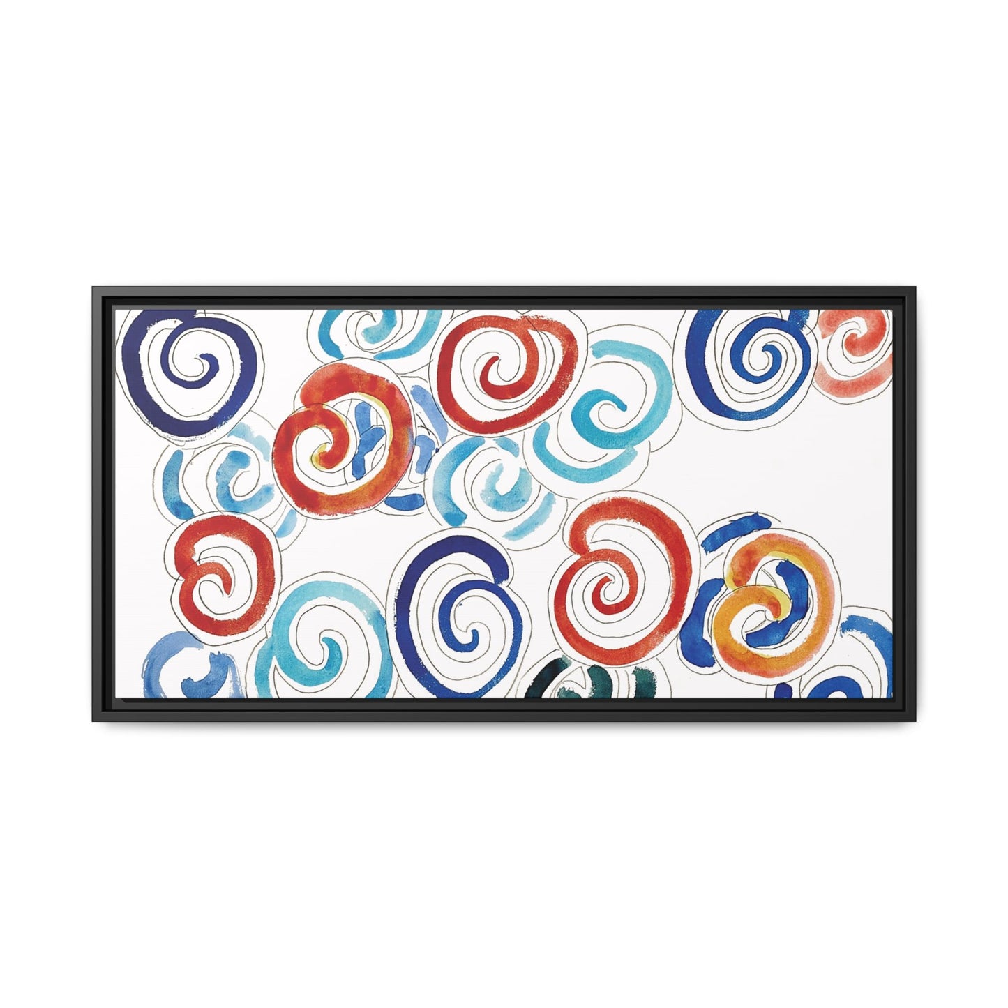 Escargots (1953) by Henri Matisse / Toile encadrée sur caisse américaine