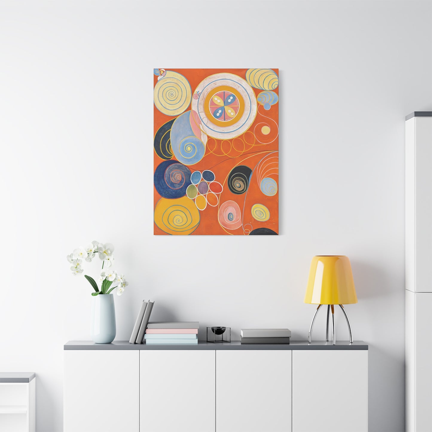 Group IV, No. 3. The Ten Largest, Youth (1907) by Hilma af Klint / Reproduction Fine Art sur Toile / Epaisseur 3.2 cm - 1.25 inch