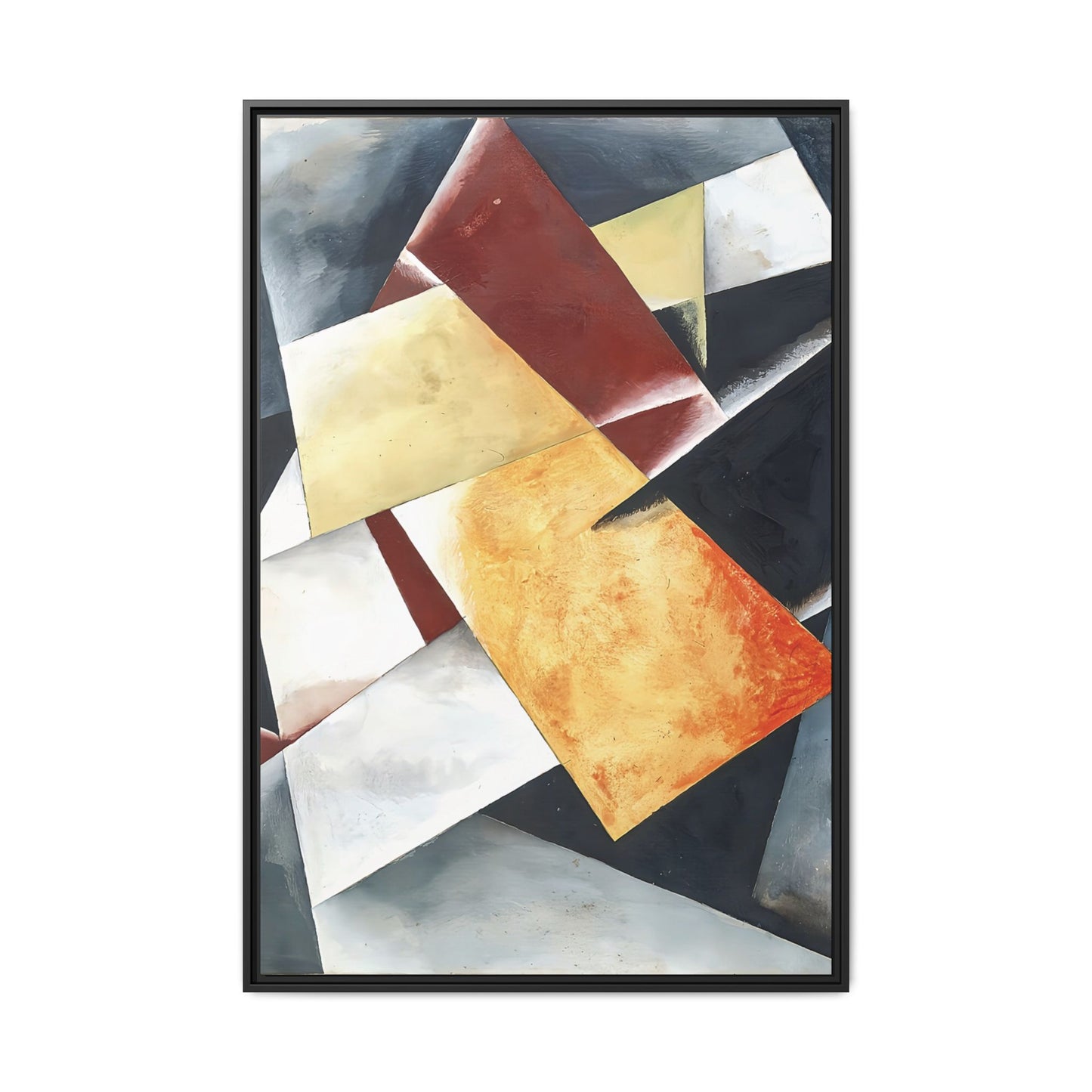 Painterly Architectonic (1919) by Lyubov Popova / Toile encadrée sur caisse américaine
