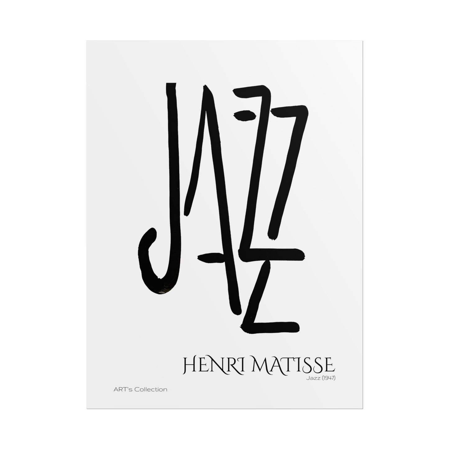Jazz - Titre (1947) by Henri Matisse / Affiche imprimée - Série ART's Collection