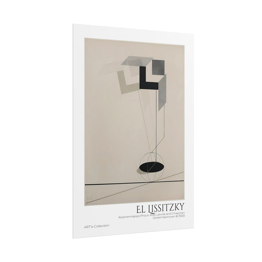 Kestnermappe Proun, Rob. Levnis and Chapman GmbH Hannover #2 (1923) by El Lissitzky / Affiche imprimée - Série ART's Collection