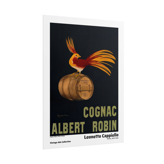 Cognac Albert Robin (1906) by Leonetto Cappiello / Affiche imprimée - Série Vintage Ads Collection