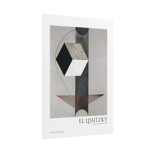 Proun 99 (ca. 1923-1925) by El Lissitzky / Affiche imprimée - Série ART's Collection