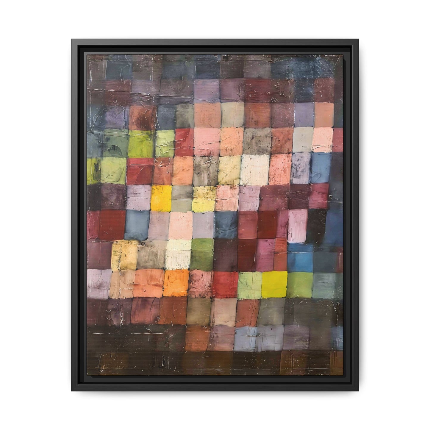 Ancient Sound (1925) by Paul Klee / Toile encadrée sur caisse américaine