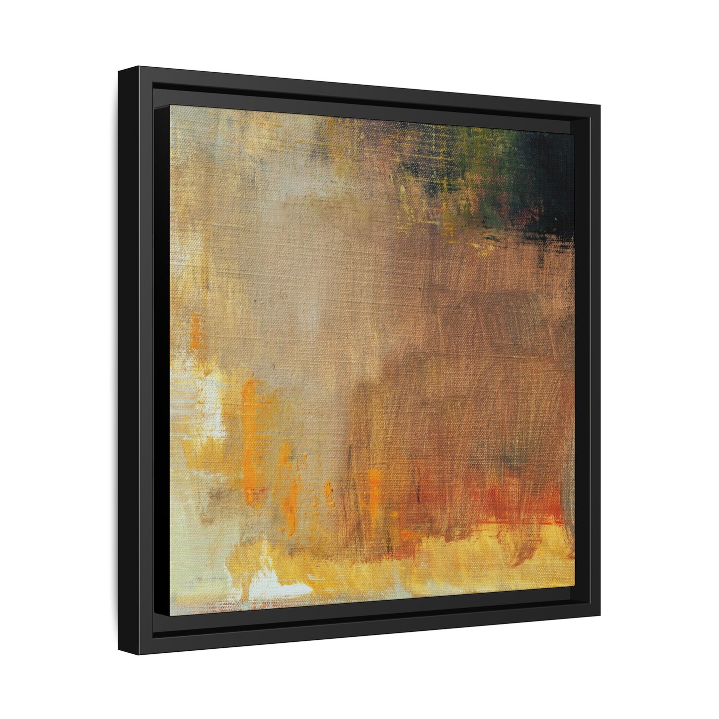 Tableau Contemporain Alezan "Série Sign Collections" / Toile encadrée sur caisse américaine