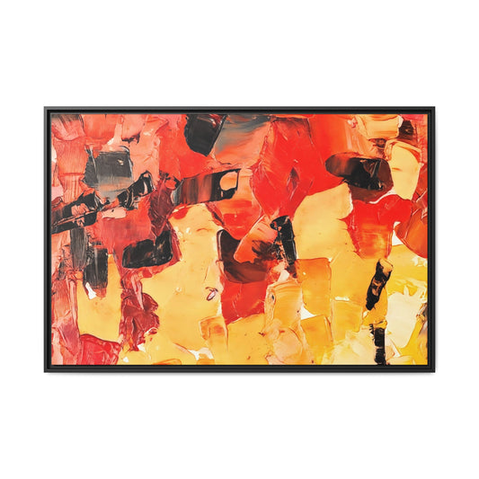 Tableau Graphic Canyon "Série Sign Collections" / Toile encadrée sur caisse américaine