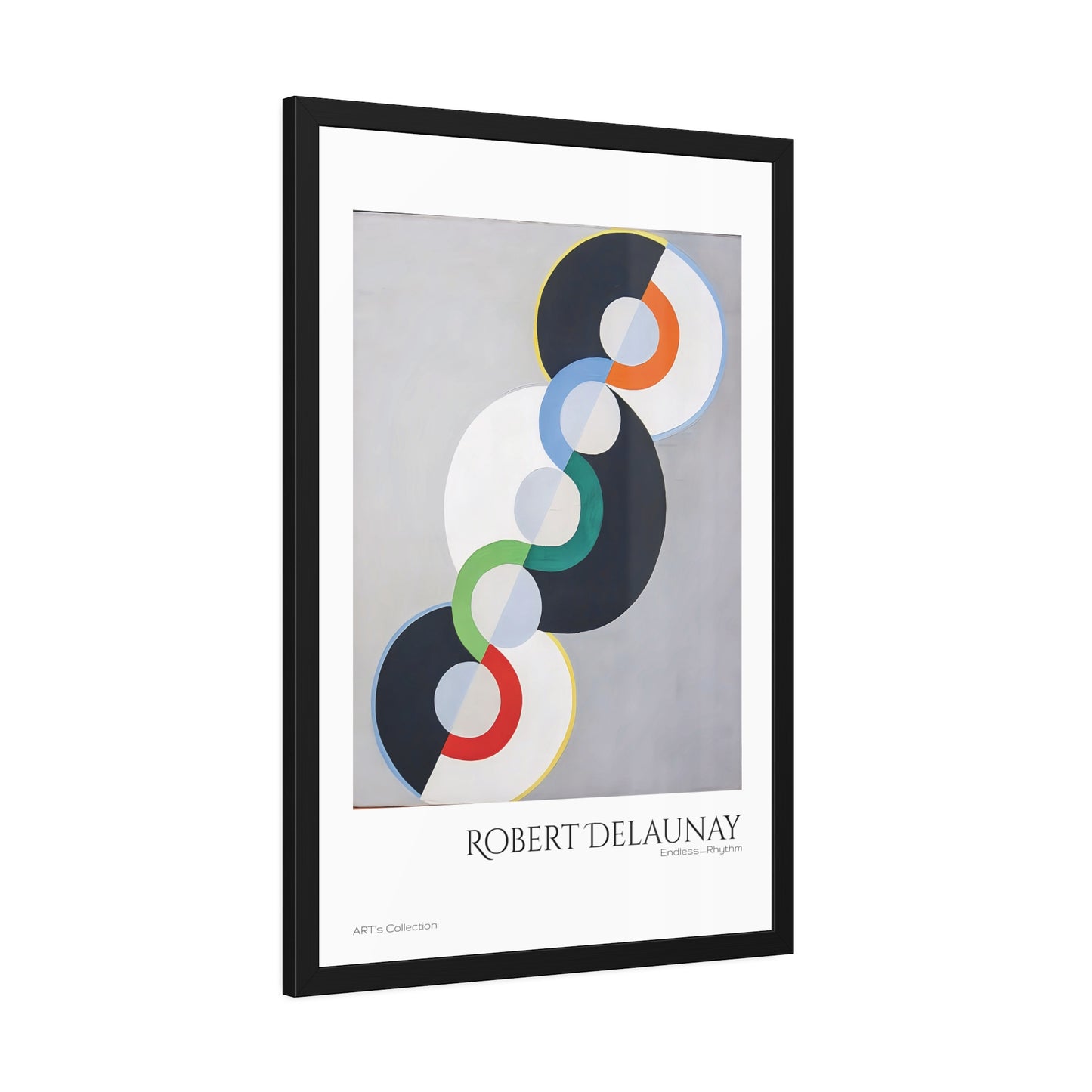 Endless_Rhythm by Robert Delaunay / Affiche Encadrée série ART's Collection