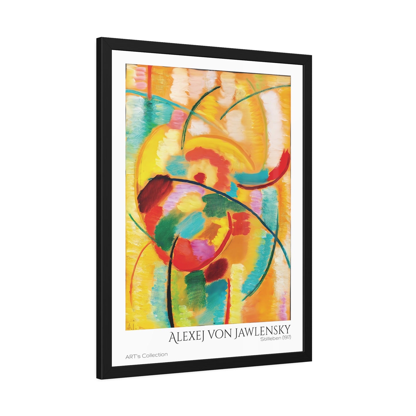 Stillleben (1917) by Alexej von Jawlensky / Affiche Encadrée série ART's Collection