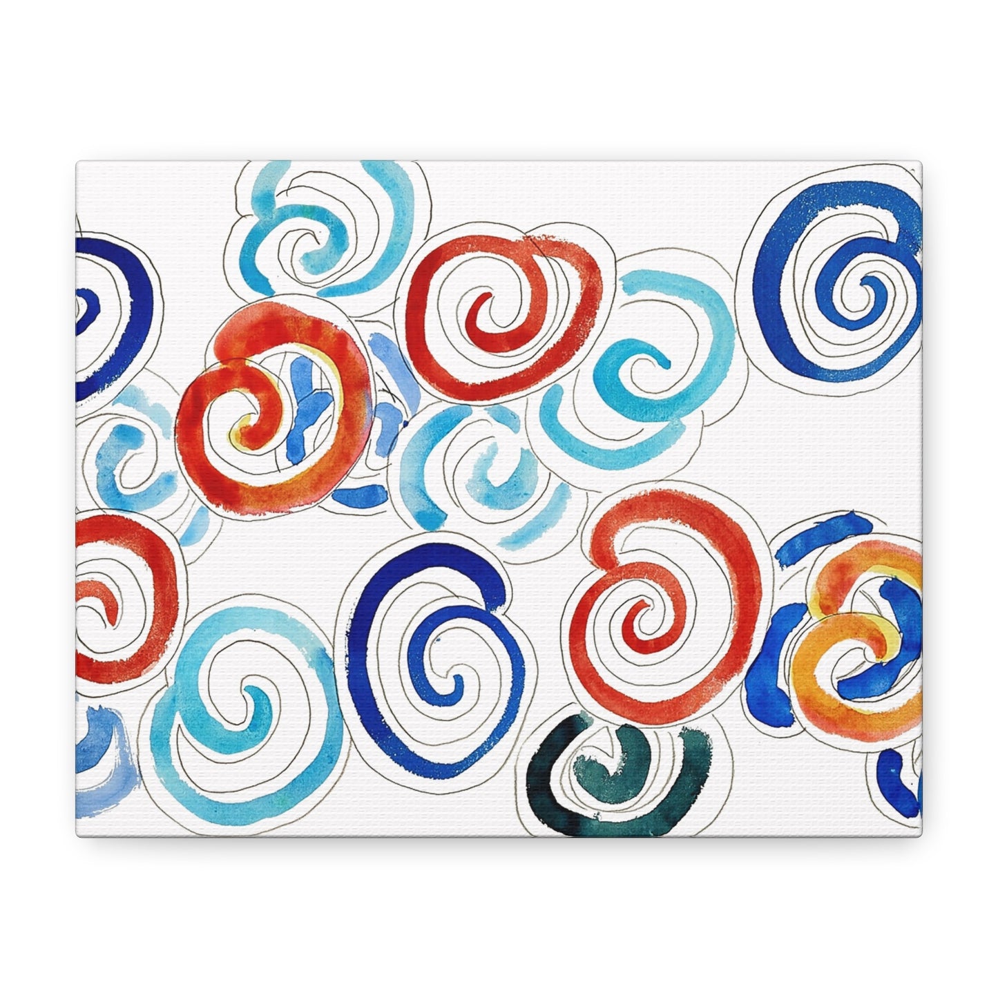 Escargots (1953) by Henri Matisse / Reproduction Fine Art sur Toile / Flanc Large Epaisseur 3.2 cm - 1.25 inch