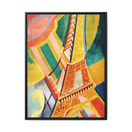 Tour Eiffel (1926) by Robert Delaunay / Toile encadrée sur caisse américaine