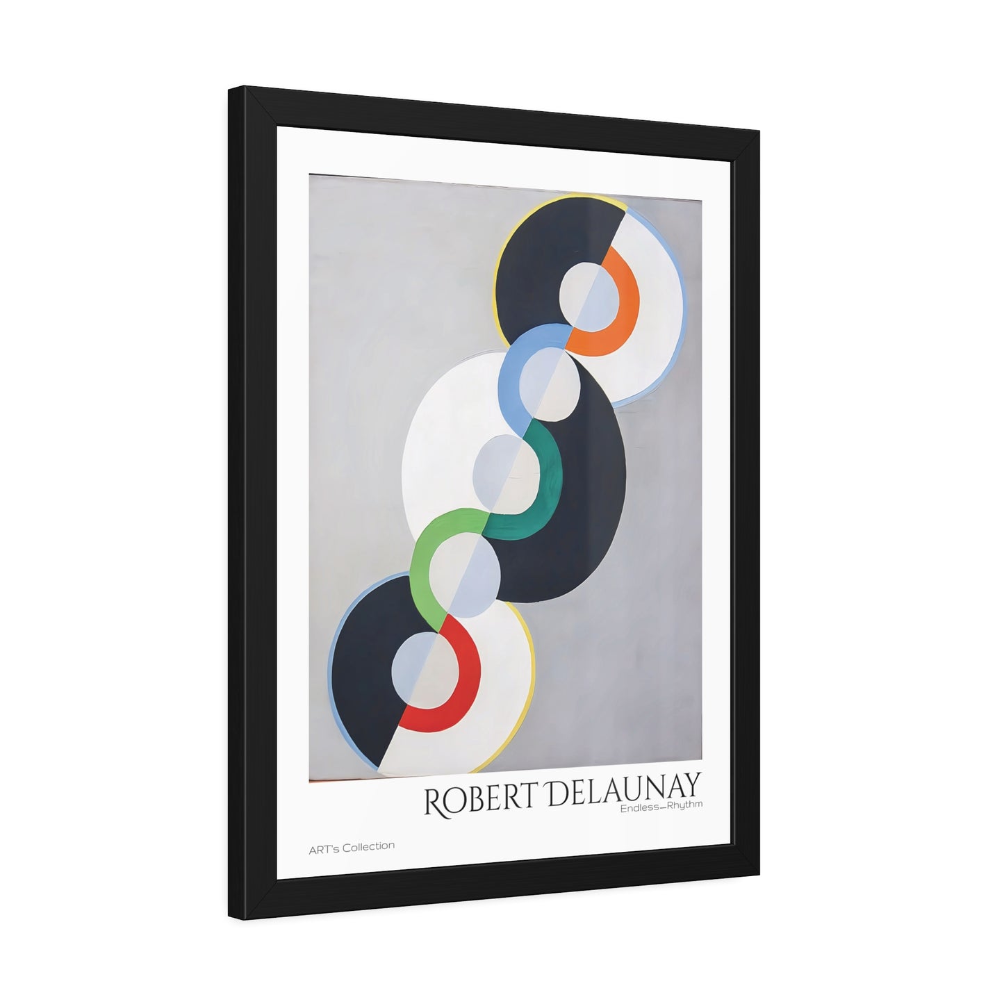 Endless_Rhythm by Robert Delaunay / Affiche Encadrée série ART's Collection