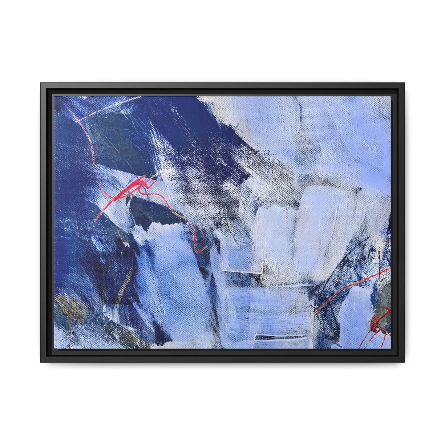 Tableau Intemporel Nuage "Série Sign Collections" / Toile encadrée sur caisse américaine