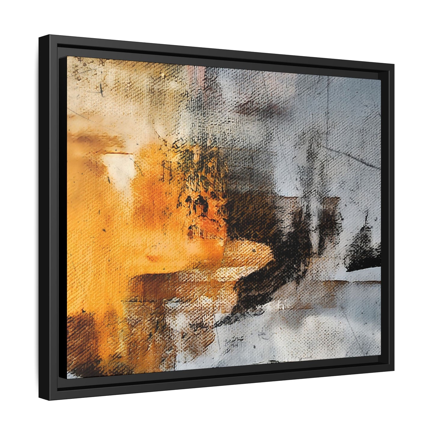 Tableau Graphic Ceylan "Série Sign Collections" / Toile encadrée sur caisse américaine