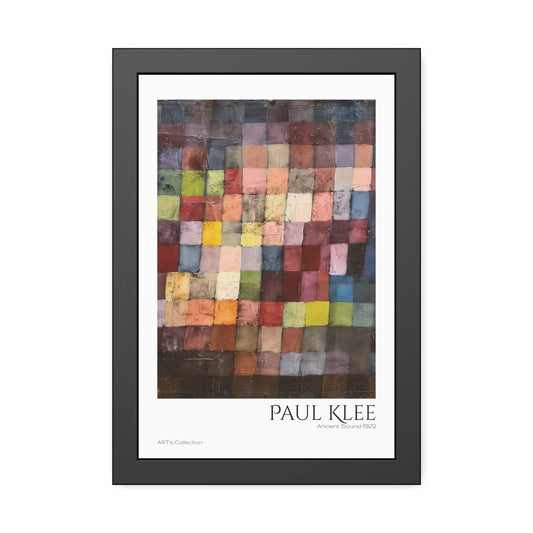 Ancient Sound (1925) by Paul Klee / Affiche Encadrée série ART's Collection