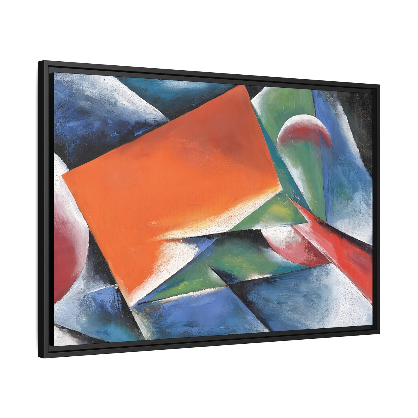 Architectonic Painting (1917) by Lyubov Popova / Toile encadrée sur caisse américaine