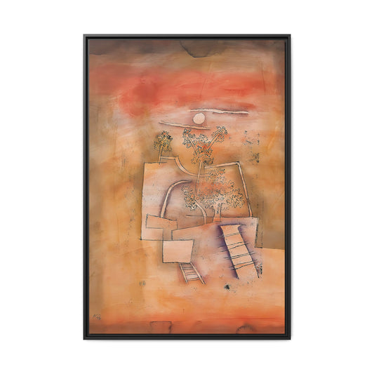 Tree Culture (1924) by Paul Klee / Toile encadrée sur caisse américaine