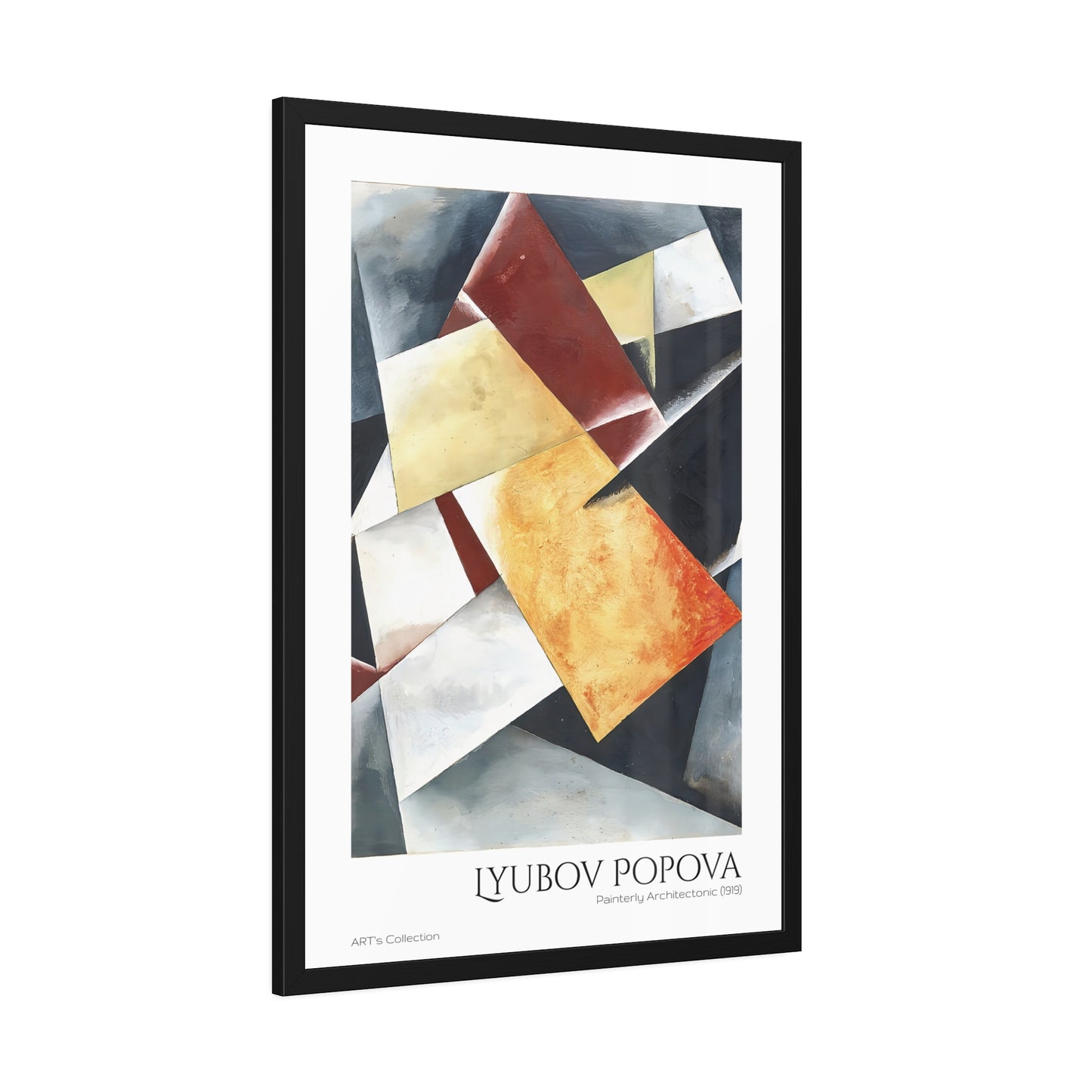 Painterly Architectonic (1919) by Lyubov Popova / Affiche Encadrée série ART's Collection