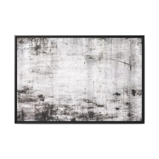 Tableau Intemporel Perle "Série Sign Collections" / Toile encadrée sur caisse américaine