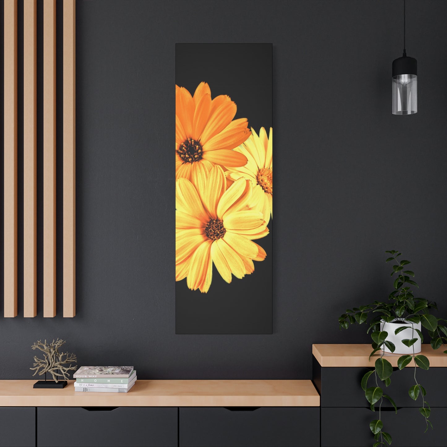 Collection Signature "FLORAL Numéro 8" sur Toile Fine Art sur Toile / Epaisseur 3,2cm - 1'25 po