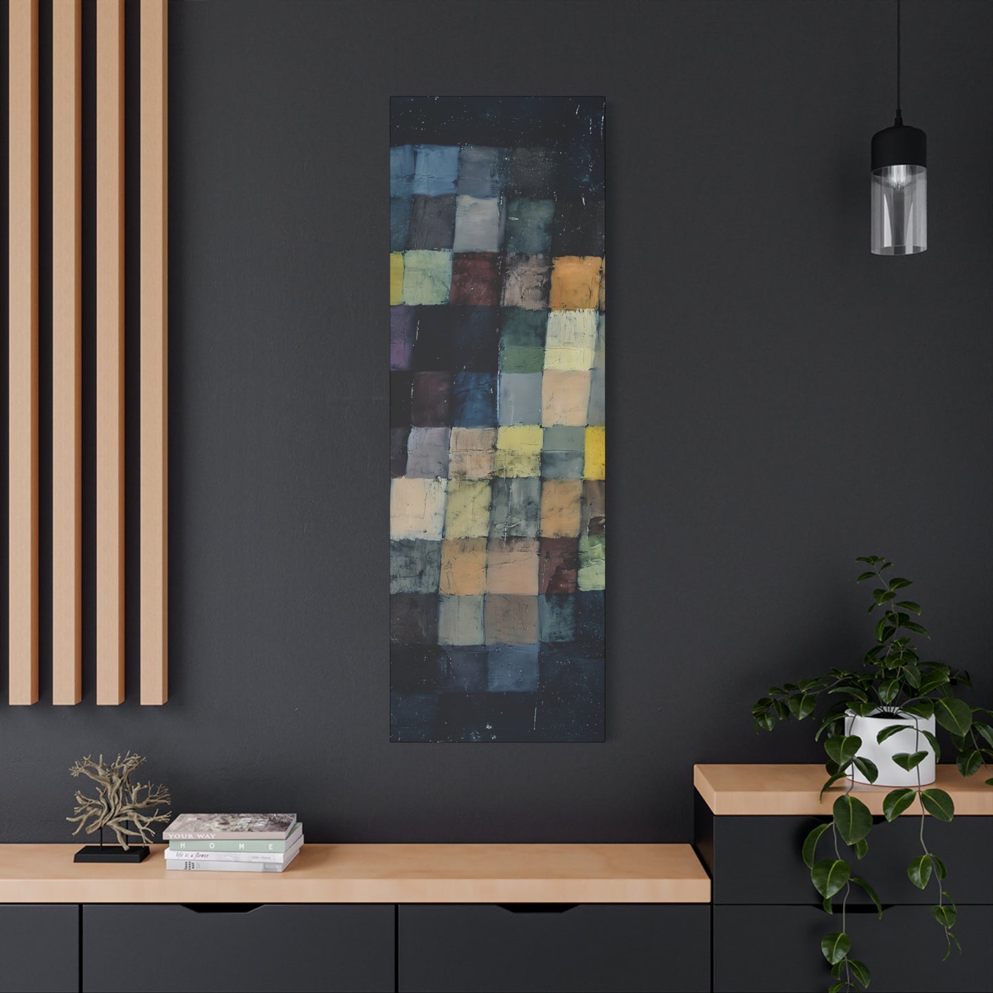 Old sound (1925) by Paul Klee / Reproduction Fine Art sur Toile / Epaisseur 3,2cm - 1'25 po
