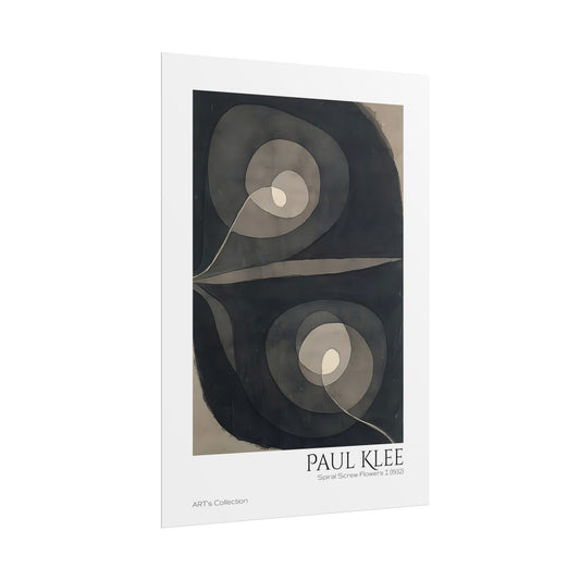 Spiral Screw Flowers I (1932) by Paul Klee / Affiche imprimée - Série ART's Collection