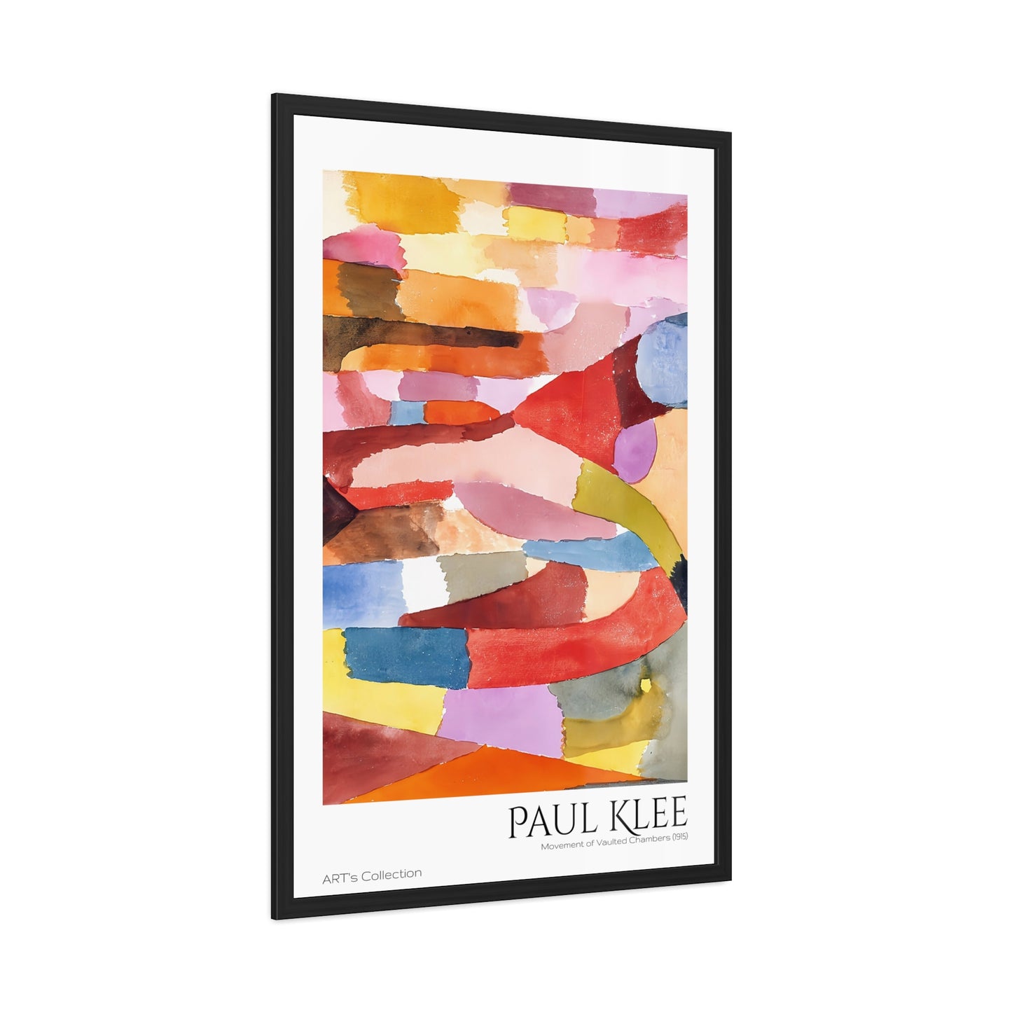 Movement of Vaulted Chambers (1915) by Paul Klee / Affiche Encadrée série ART's Collection