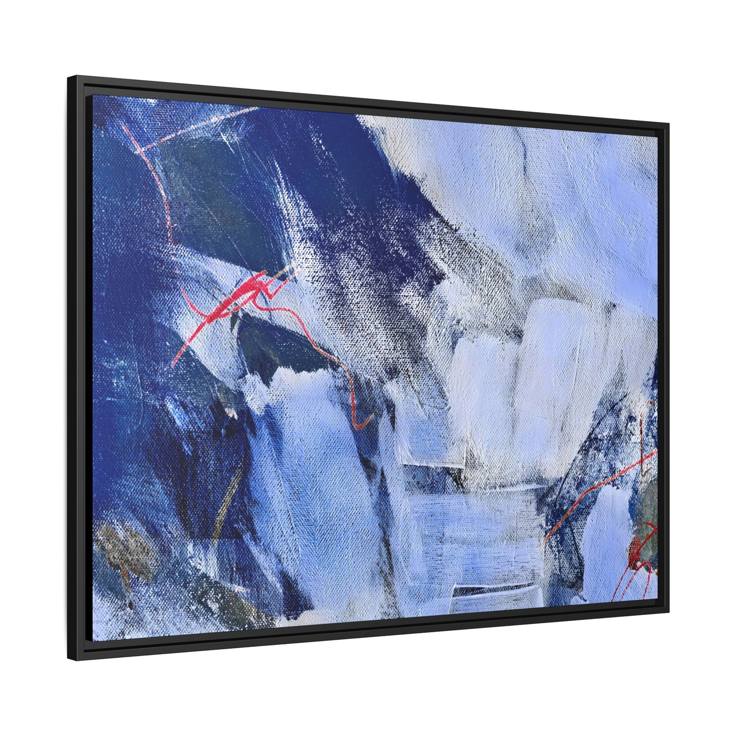 Tableau Intemporel Nuage "Série Sign Collections" / Toile encadrée sur caisse américaine