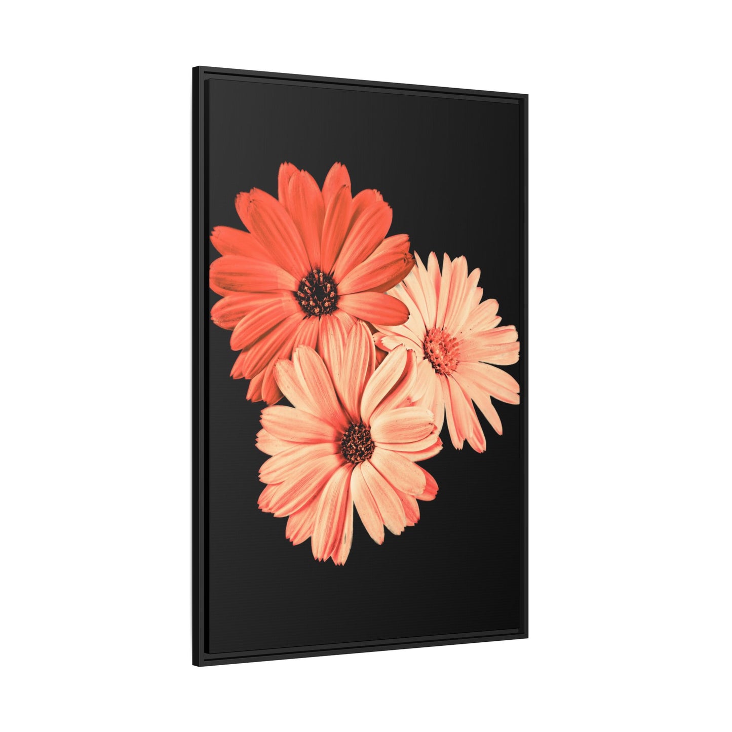 Collection Signature "FLORAL Numéro 6" sur Toile encadrée avec caisse américaine