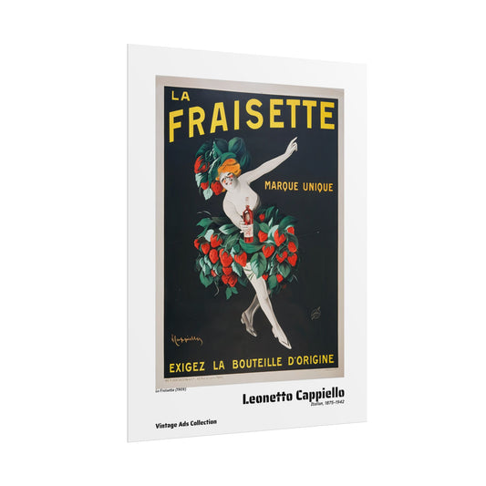 La Fraisette (1909) by Leonetto Cappiello / Affiche imprimée - Série Vintage Ads Collection