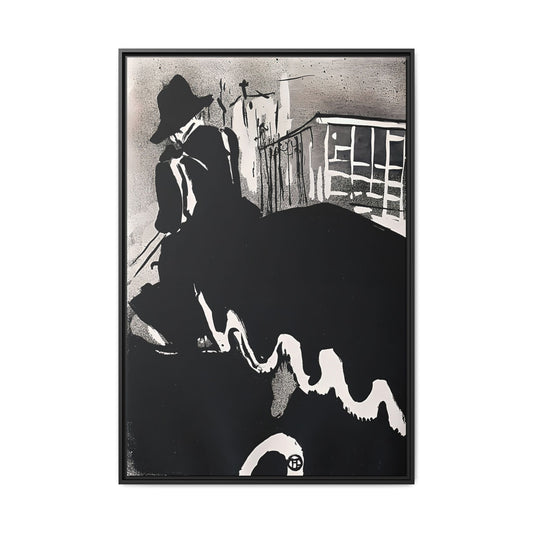 Ultime Ballade (1893) by Henri de Toulouse-Lautrec / Toile encadrée sur caisse américaine