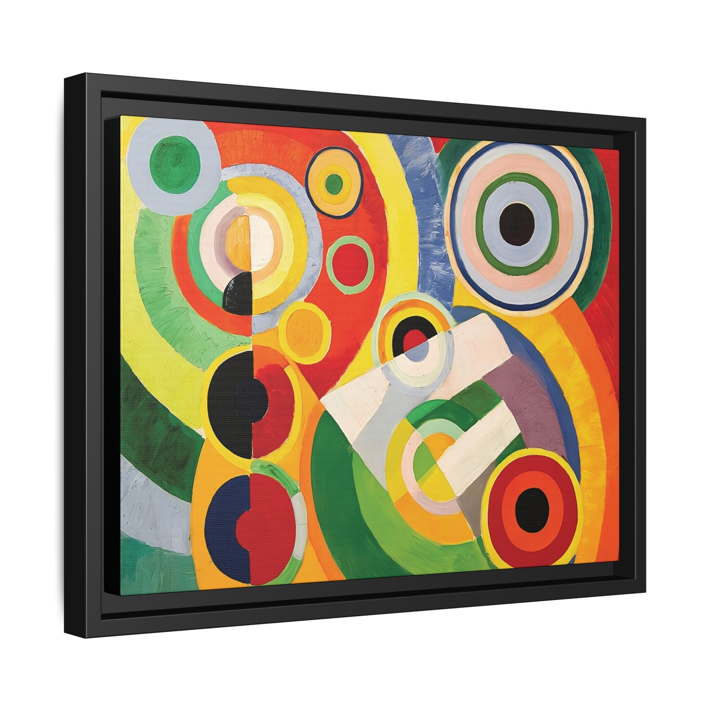 Rythme, Joie de vivre (1930) by Robert Delaunay / Toile encadrée sur caisse américaine