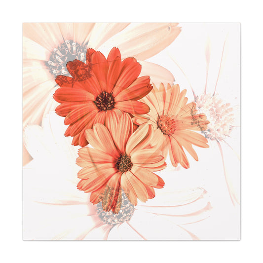 Collection Signature "FLORAL Numéro 17" sur Toile Fine Art sur Toile / Epaisseur 3,2cm - 1'25 po